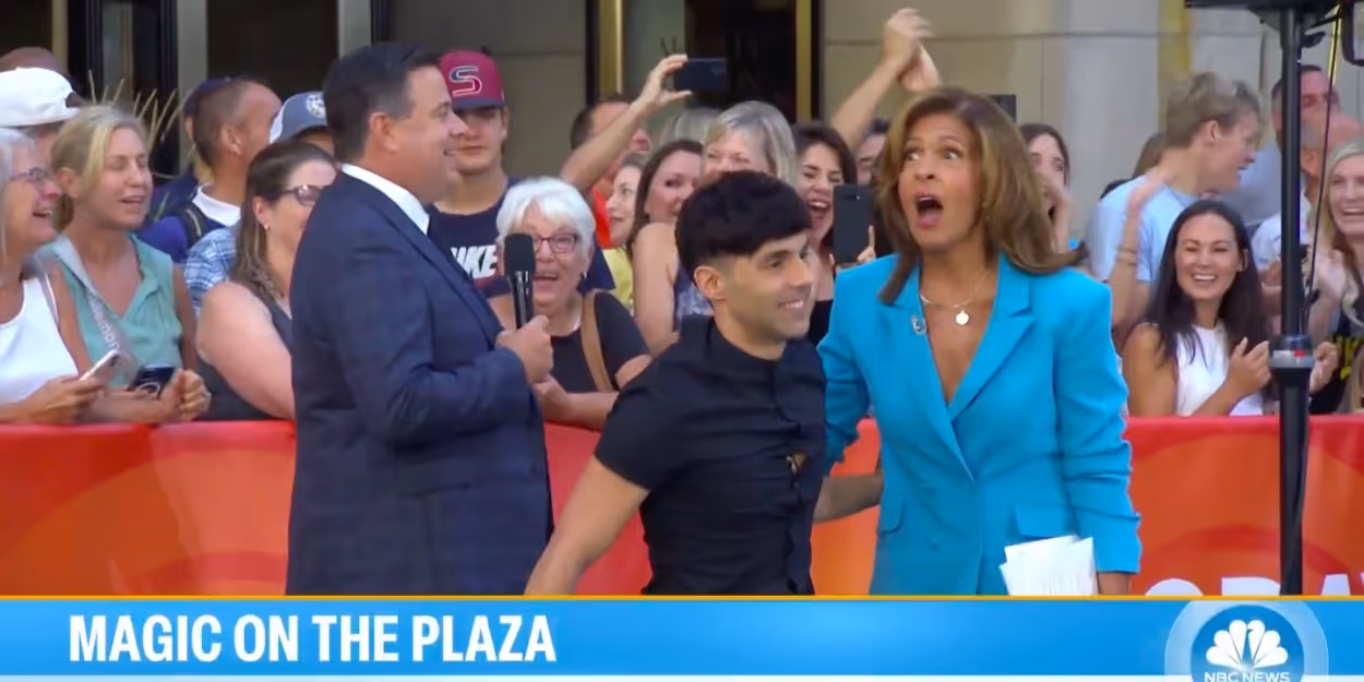 Video: Antonio Diaz Previews EL MAGO POP Broadway Show With Teleportation Trick on… Video