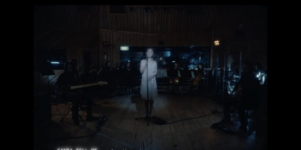 Video: Ariana Grande Shares Live Version of 'Santa Tell Me' Video