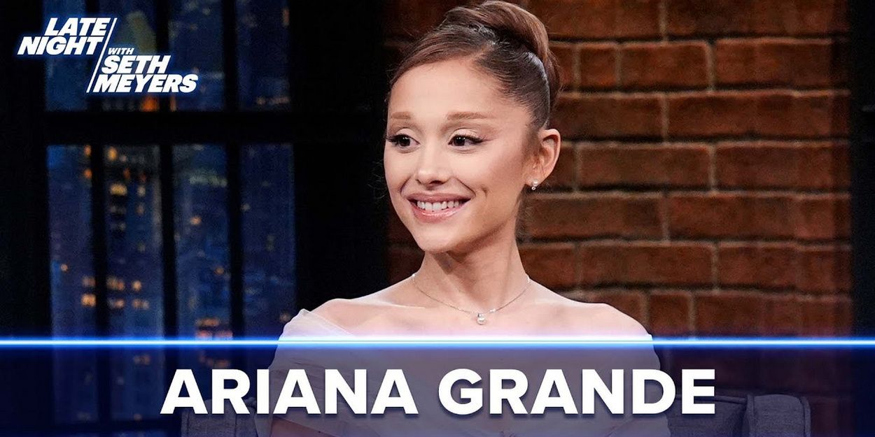 Video: Ariana Grande Reacts to WICKED Mac & Cheese, Previews SNL Appearance on LATE… Video