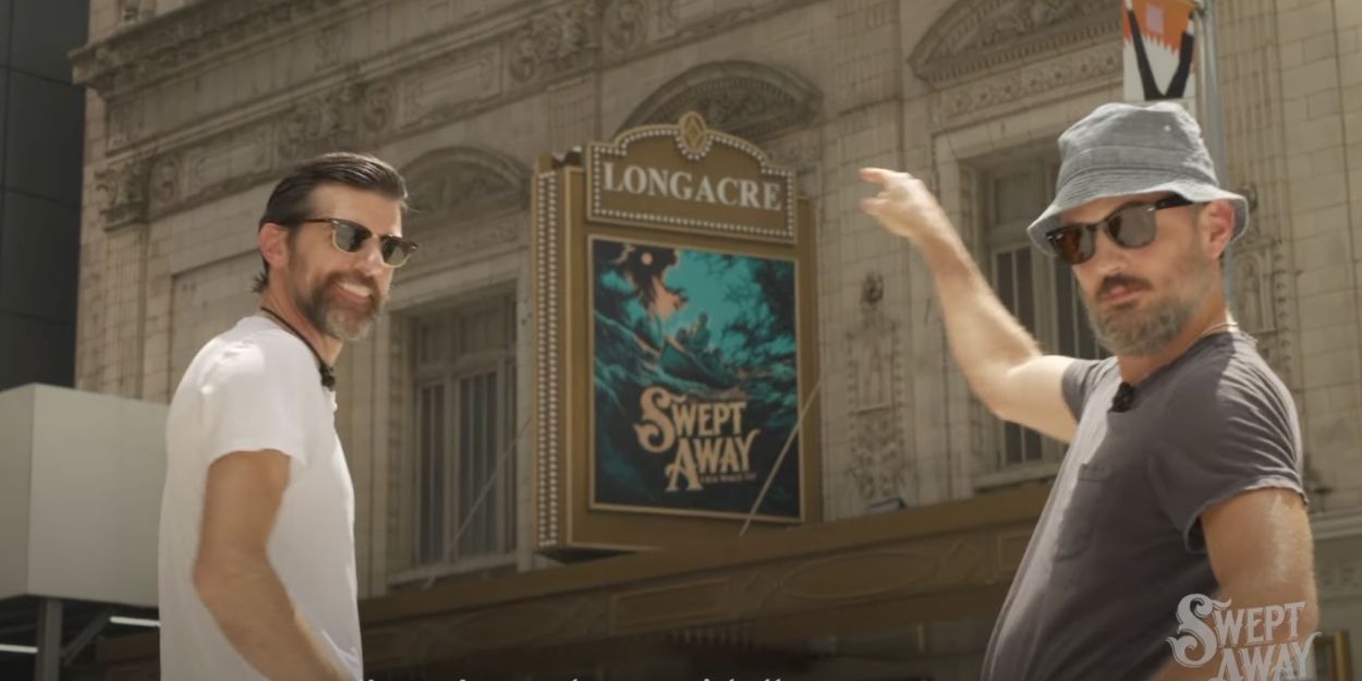 Video: Avett Brothers Visit the Longacre Theatre and Talk SWEPT AWAY Video