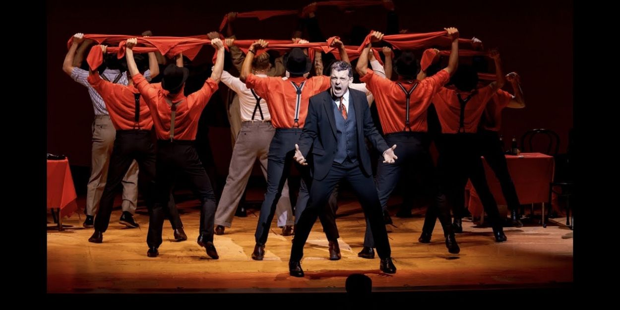 Video: Bradley Dean Performs 'Be Italian' at Broadway Backwards 2024 Video
