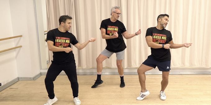 Video: Ben Channels His Inner Neil Diamond with Choreo from A BEAUTIFUL NOISE