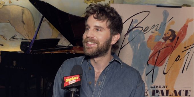 Video: Ben Platt Is Feeling the Love and Playing the Palace