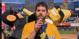 Video: Ben Platt Performs A MAMMA MIA! Classic for the Viral Savannah Bananas