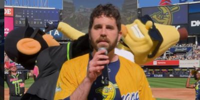 Video: Ben Platt Performs A MAMMA MIA! Classic for the Viral Savannah Bananas Photo