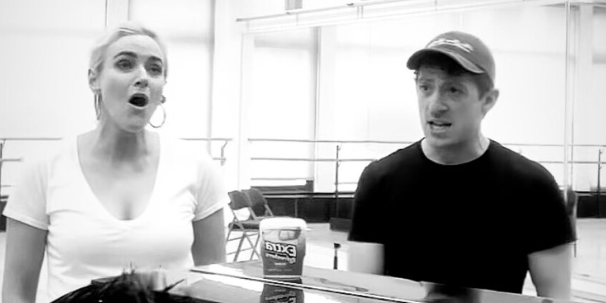 Video: Betsy Wolfe & Ethan Slater Rehearse 'Skid Row' in LITTLE SHOP OF HORRORS Video