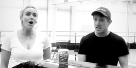 Betsy Wolfe & Ethan Slater Rehearse 'Skid Row' in LITTLE SHOP OF HORRORS