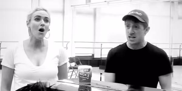 Video: Betsy Wolfe & Ethan Slater Rehearse 'Skid Row' in LITTLE SHOP OF HORRORS Photo