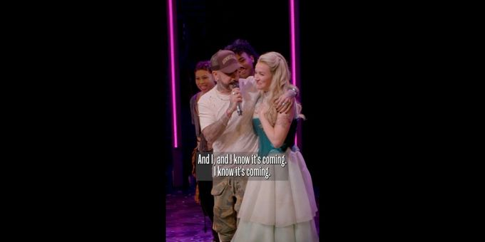 Video: Backstreet Boy AJ McLean Celebrates 'Favorite' Betsy Wolfe at & JULIET