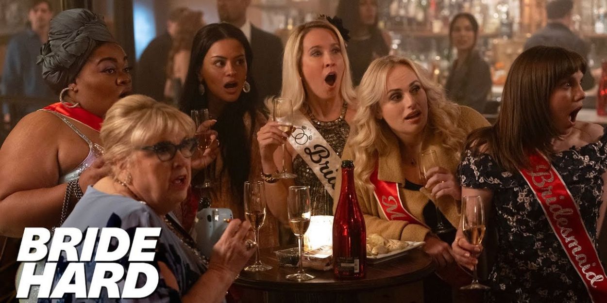 Video: Rebel Wilson and Anna Camp Reunite in Trailer for Action Comedy BRIDE HARD Video