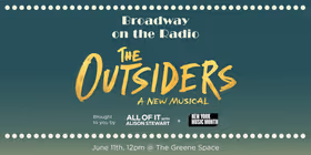 THE OUTSIDERS Cast Performs at WNYC Concert Event