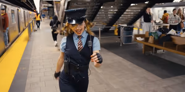 Video: CATS: THE JELLICLE BALL Performs 'Skimbleshanks: The Railway Cat' in the Subway Photo