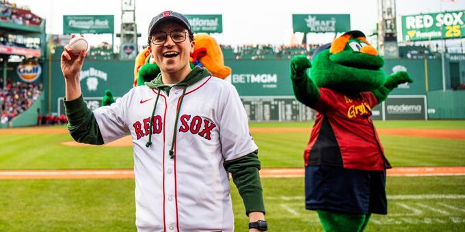 Video: CURSED CHILD Star Alex Serino Celebrates 'Harry Potter Day' At Fenway Park