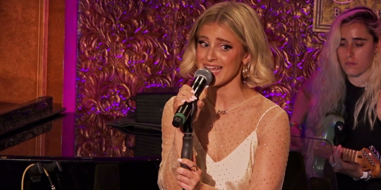 Video: Cara Rose DiPietro Sings Taylor Swift's 'You're On Your Own Kid' at 54 Below! Video