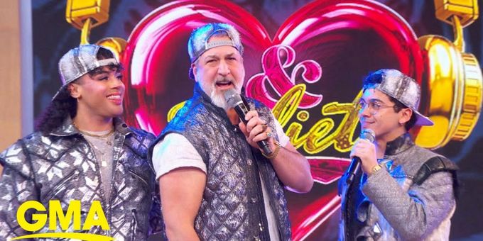 Watch Joey Fatone & the Cast of & JULIET Perform a NSYNC-Backstreet Boys Mashup on Good Morning America