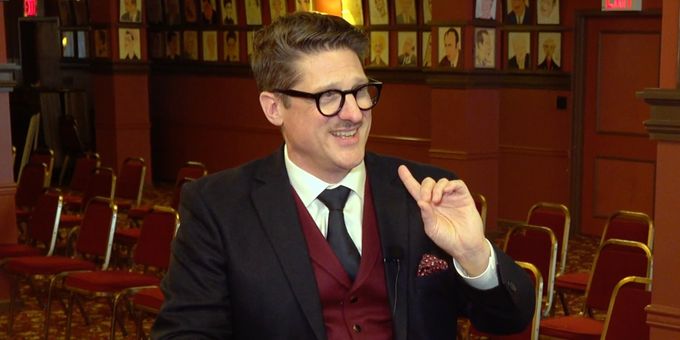 Video: Christopher Sieber Is Finding Joy in Playing DEATH BECOMES HER's 'Boring' Character