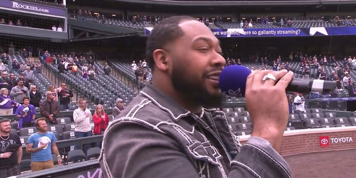 Video: MJ's Devin Bowles Sings National Anthem At Colorado Rockies Game Video