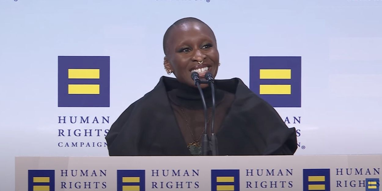 Video: Cynthia Erivo Accepts 2024 National Equality Award Video