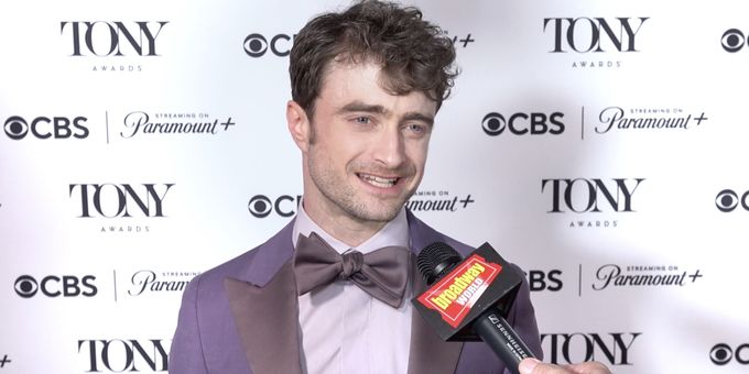 Video: Daniel Radcliffe Responds to Tony Win 