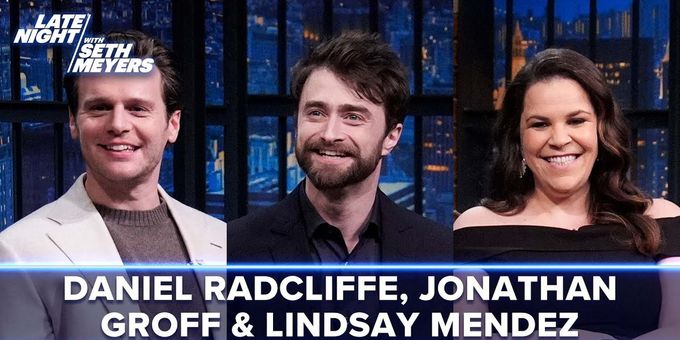 Video: MERRILY WE ROLL ALONG Stars Recall Onstage Mishaps and Line Flubs on LATE NIGHT WITH SETH MEYERS