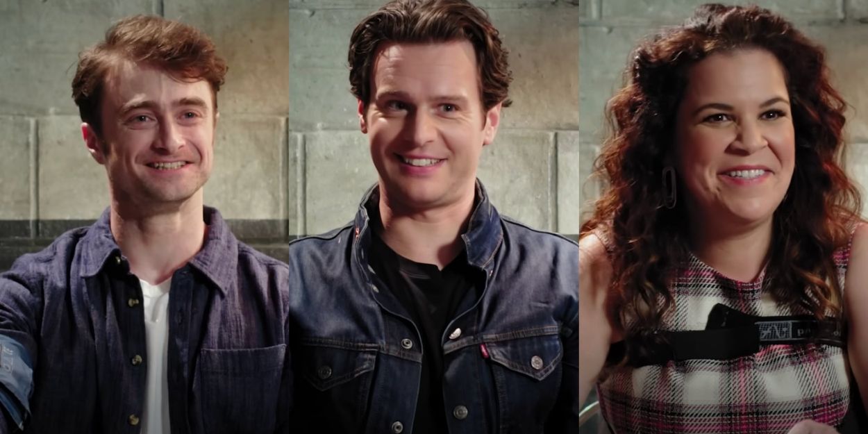 Video: MERRILY WE ROLL ALONG's Daniel Radcliffe, Jonathan Groff, and Lindsay Mendez… Video