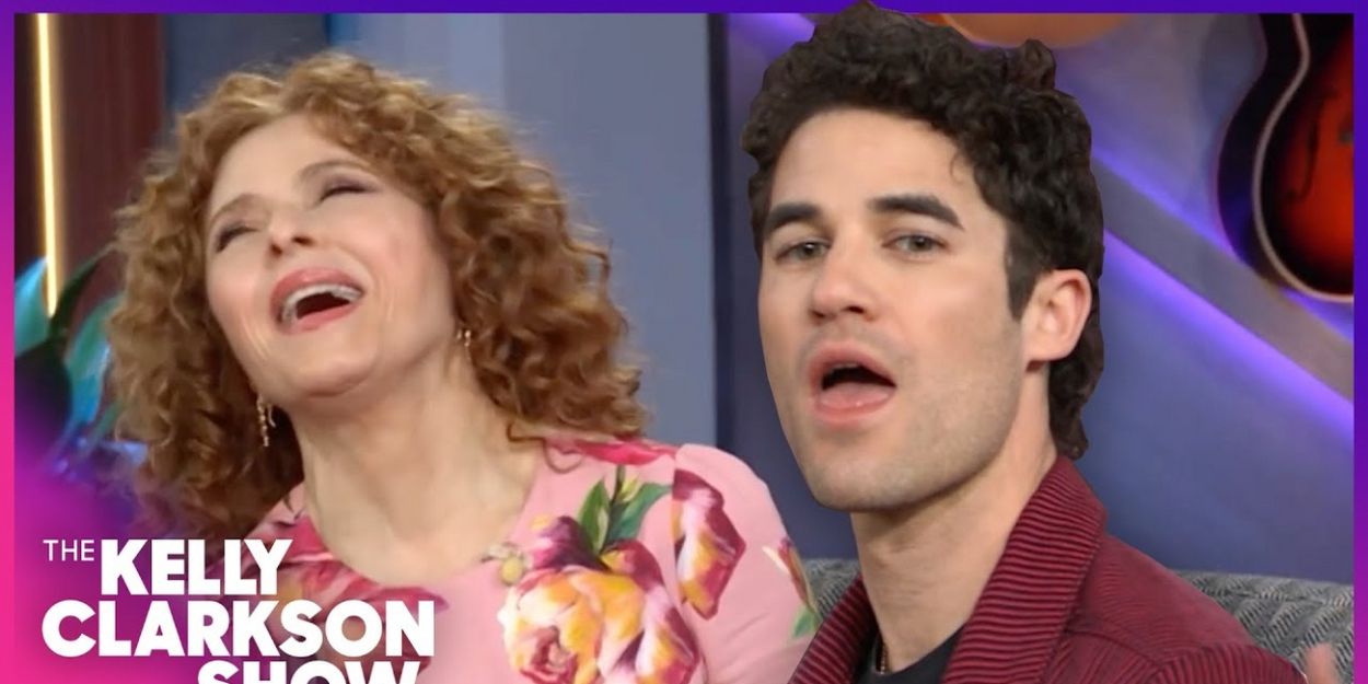 Video: Darren Criss Recalls Hilarious Red Carpet Story with Bernadette Peters Video