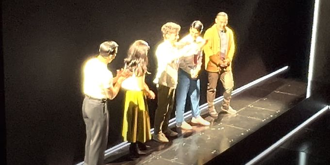 Video: Darren Criss 'Passes the Charger' to Andrew Barth Feldman at MAYBE HAPPY ENDING