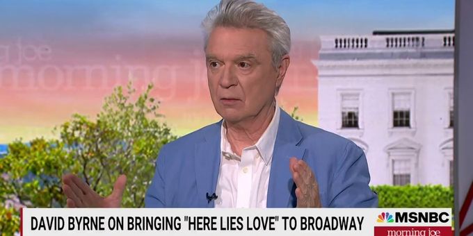 Video: David Byrne Reveals What Inspired Him to Create HERE LIES LOVE on MORNING JOE