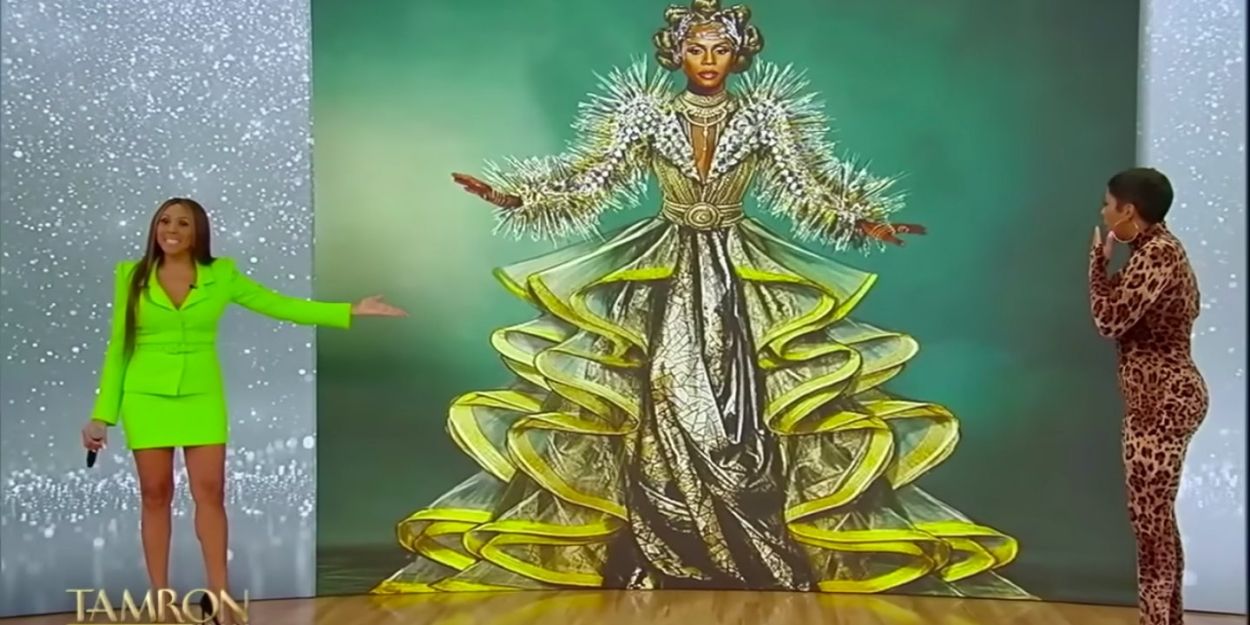 Video: Deborah Cox Unveils Her THE WIZ Costume Sketch on TAMRON HALL Video