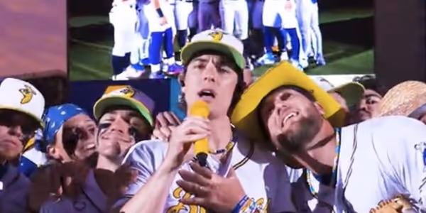 Video: Derek Klena Performs 'A Thousand Miles' with the Savannah Bananas Photo