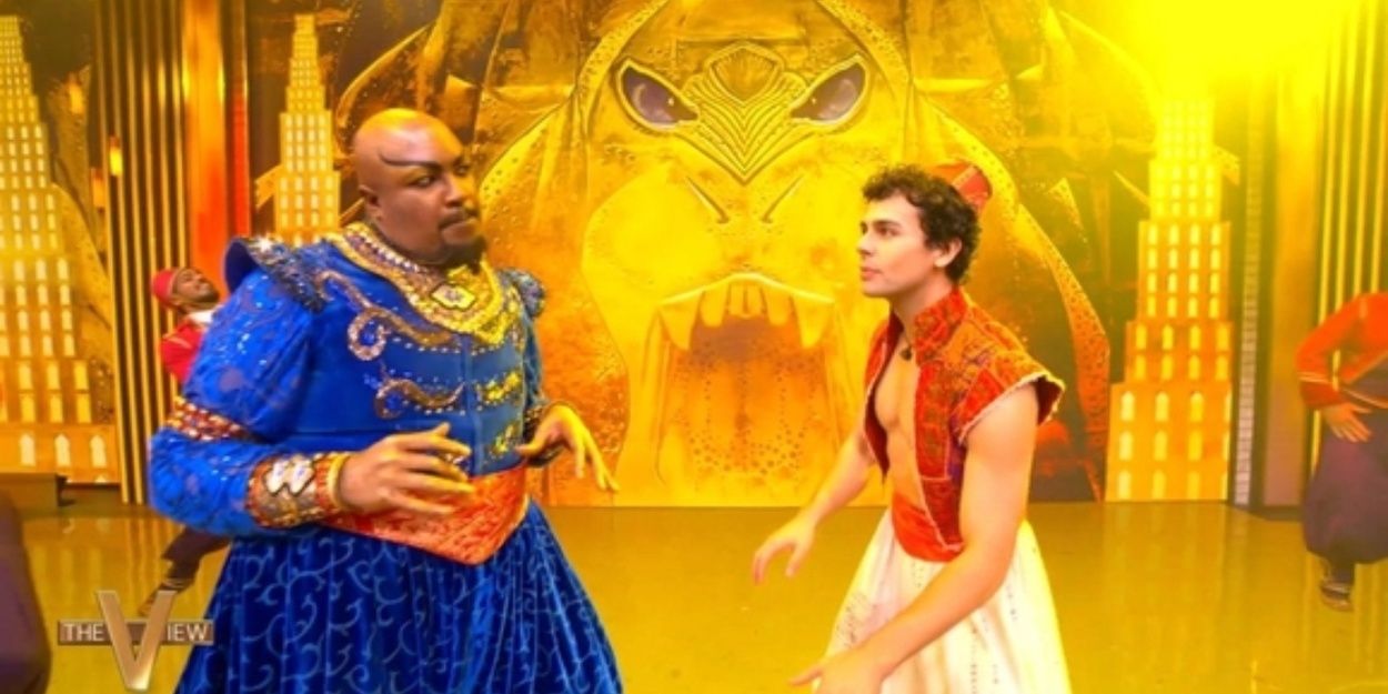 Video: Disney's ALADDIN Cast Performs 'Friend Like Me' on THE VIEW Video