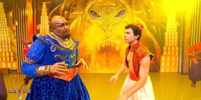 Video: Disney's ALADDIN Cast Performs 'Friend Like Me' on THE VIEW