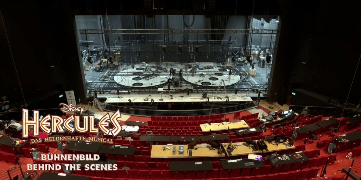 Video: Watch The Set of Disney's HERCULES Being Assembled in Hamburg Video