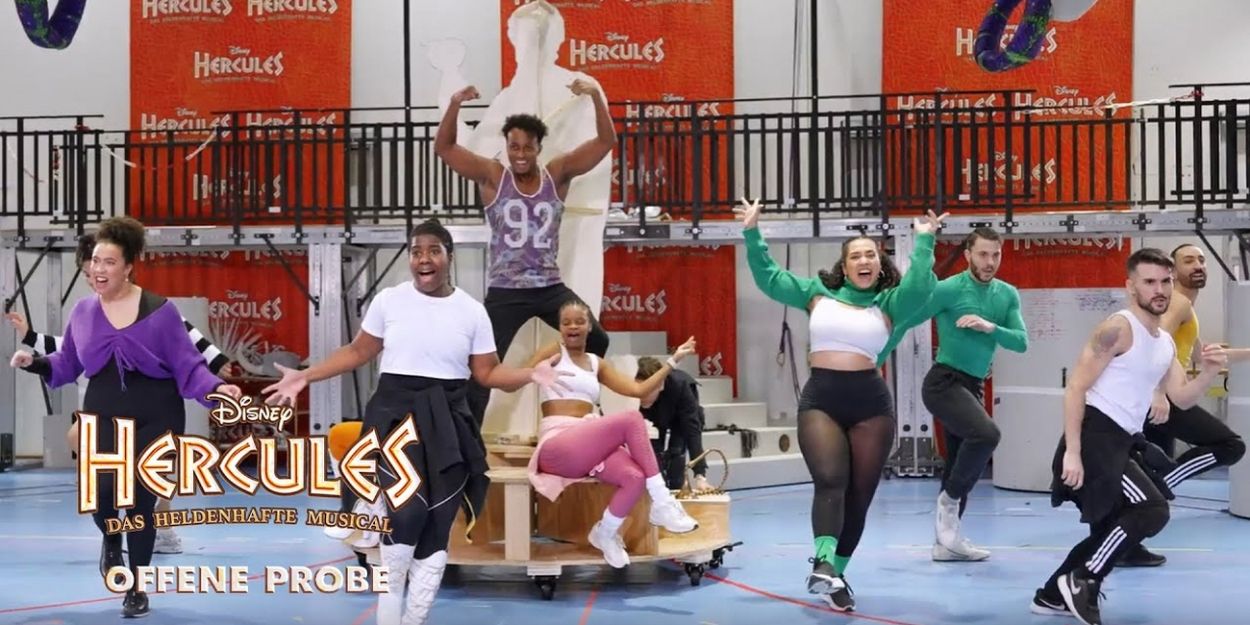 Video: Go Inside Rehearsals For Disney's HERCULES in Hamburg Video