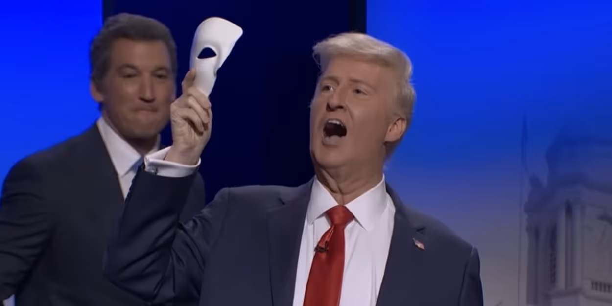Video: SNL's Donald Trump Performs From THE PHANTOM OF THE OPERA in Cold Open Video