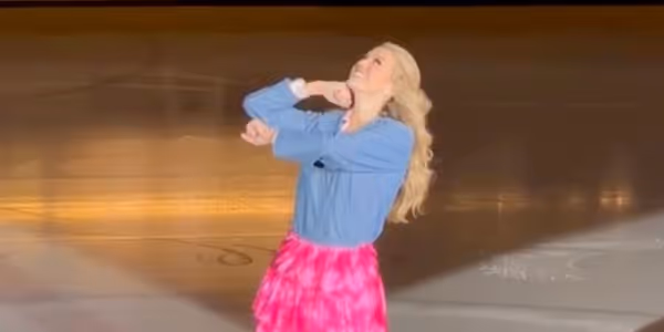 Video: Figure Skater Elizabeth Gibson Performs LEGALLY BLONDE Routine Photo
