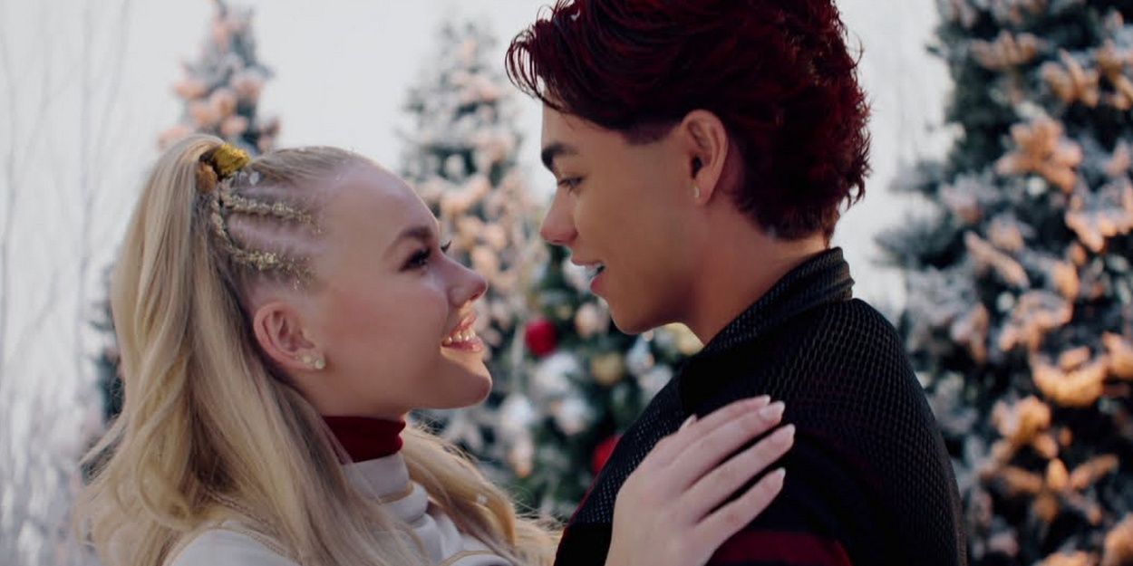 Video: Freya Skye & Malachi Barton Reprise ZOMBIES Characters in 'Snow Angels' Music… Video