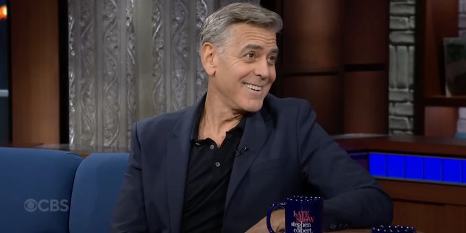 Video: George Clooney Jokes That Learning GOOD NIGHT, AND GOOD LUCK Lines Is a 'Nightmare'