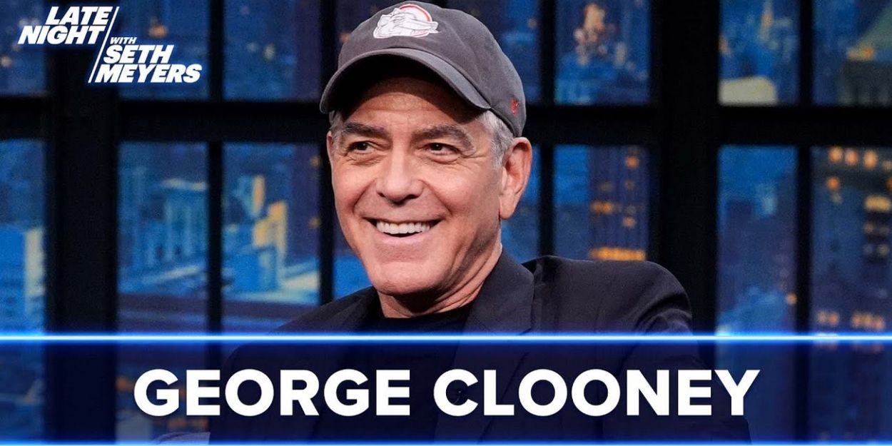 Video: George Clooney Talks Performance Jitters and Flubbing His Lines Onstage Video