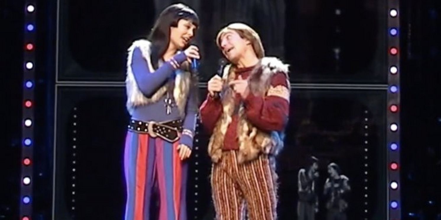 Video: Get a First Look at Ella Perez and Lorenzo Pugliese as Babe and Sonny Bono in THE CHER SHOW National Tour  Image