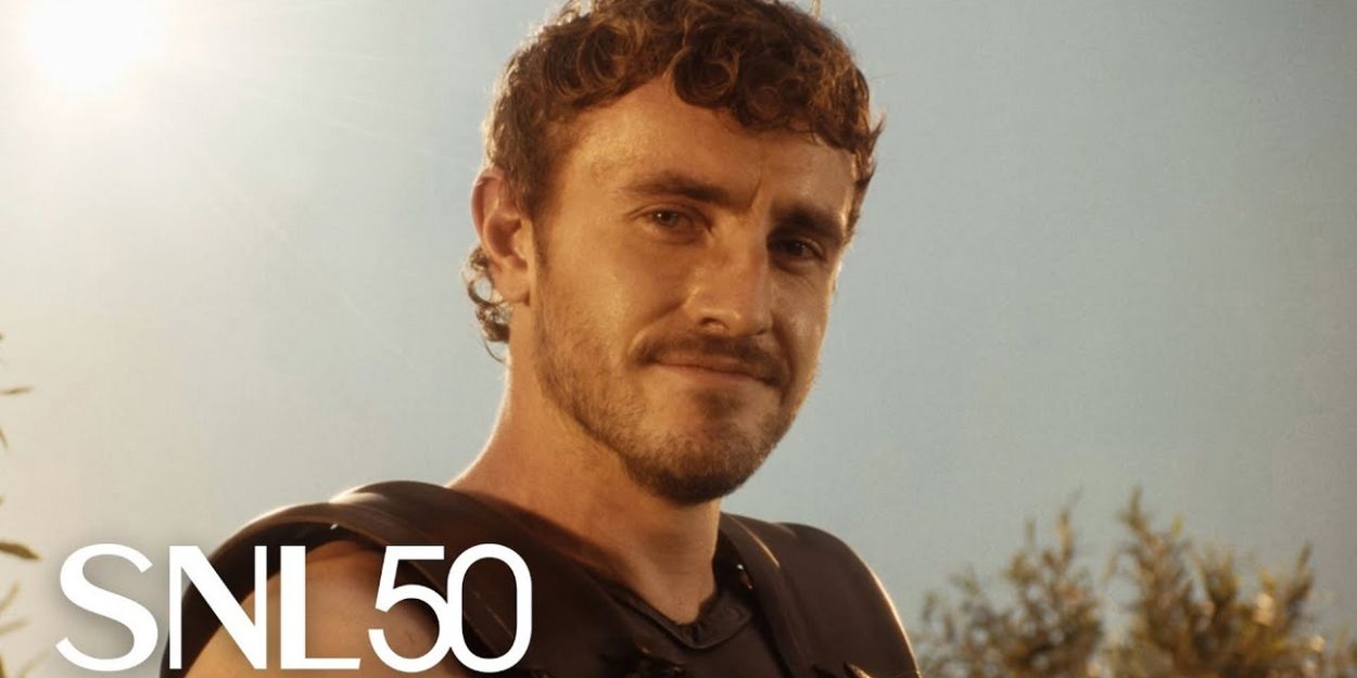 Video: Paul Mescal Sings in GLADIATOR II Musical Parody on SNL Video