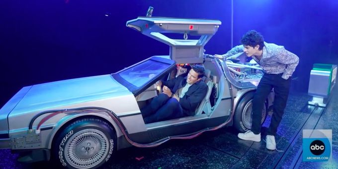 Video: See How BACK TO THE FUTURE Brings the DeLorean Time Machine to Broadway on GOOD MORNING AMERICA