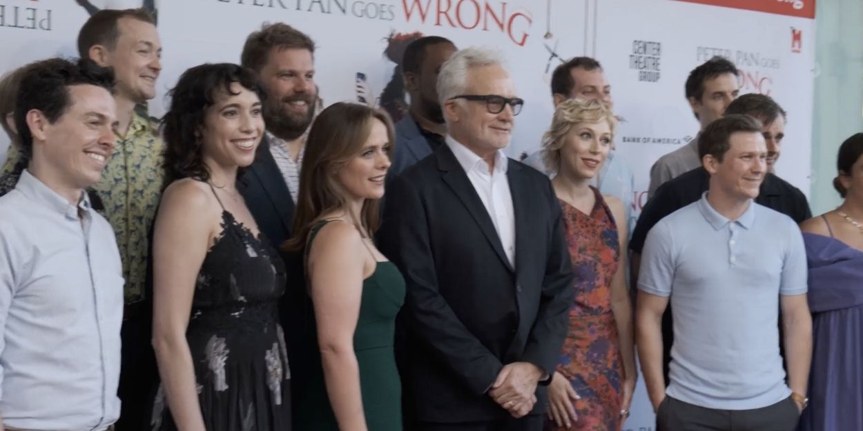 Video: Go Inside Opening Night of PETER PAN GOES WRONG in Los Angeles Video
