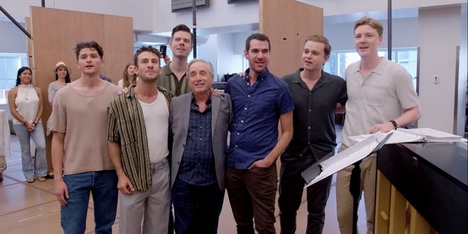 Video: Go Inside the First Day of Rehearsals for HARMONY on Broadway