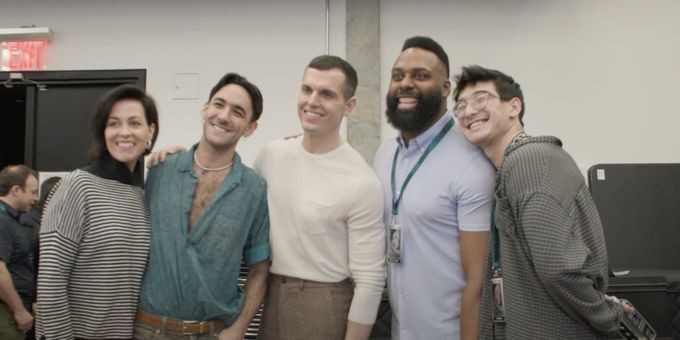 Video: Go Inside the First Day of Rehearsals for LEMPICKA on Broadway