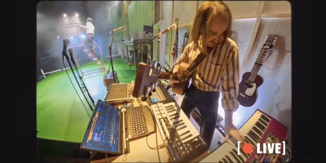 How KENREX's Onstage Musician Performs a Live Soundtrack Every Night