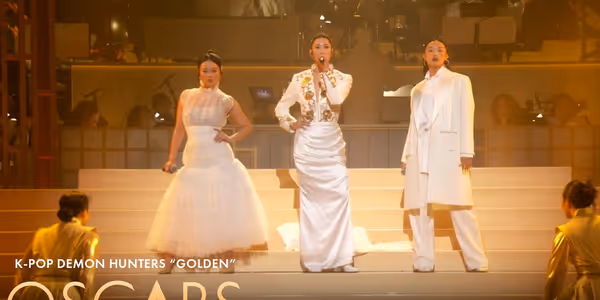 Video: EJAE, Audrey Nuna, and Rei Ami Perform 'Golden' From KPOP DEMON HUNTERS at the 2026 Oscars Photo