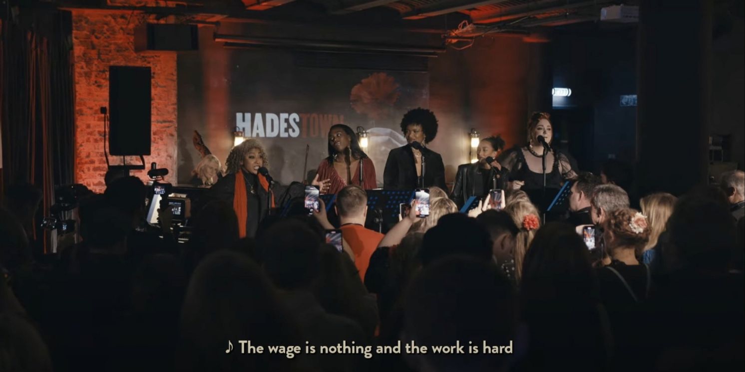 Video: HADESTOWN West End Cast Performs 'Way Down Hadestown'  Image