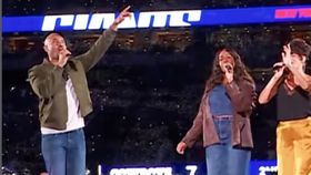 HAMILTON Performs Halftime Show at NY Giants Game