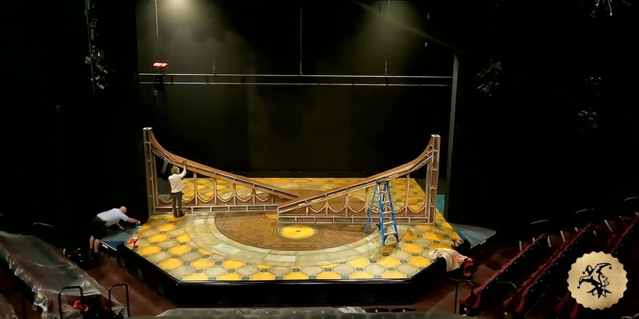 Video: Get A First Look At The Set For CLUE: ON STAGE at Hale Center Theatre Video